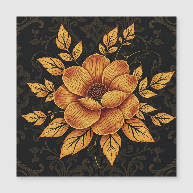Golden Bloom Floral (Devant)