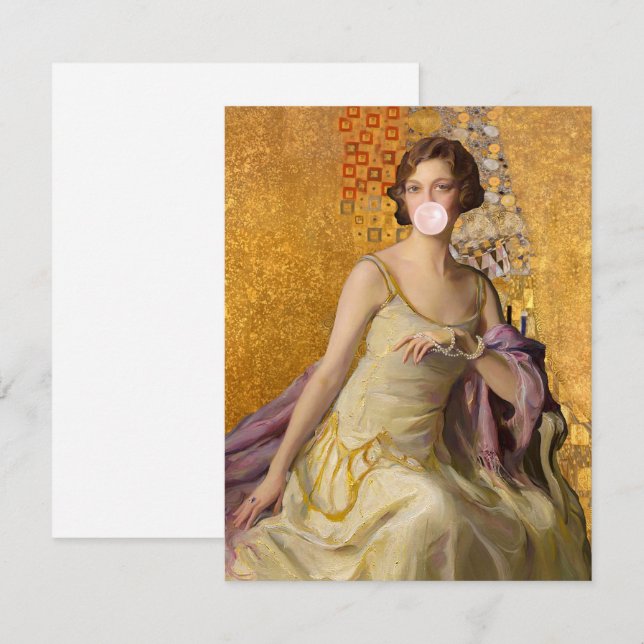 Golden Bubble gum Diva (Devant / Derrière)