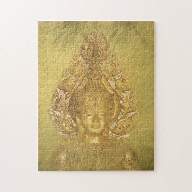 golden buddha puzzle (Vertical)