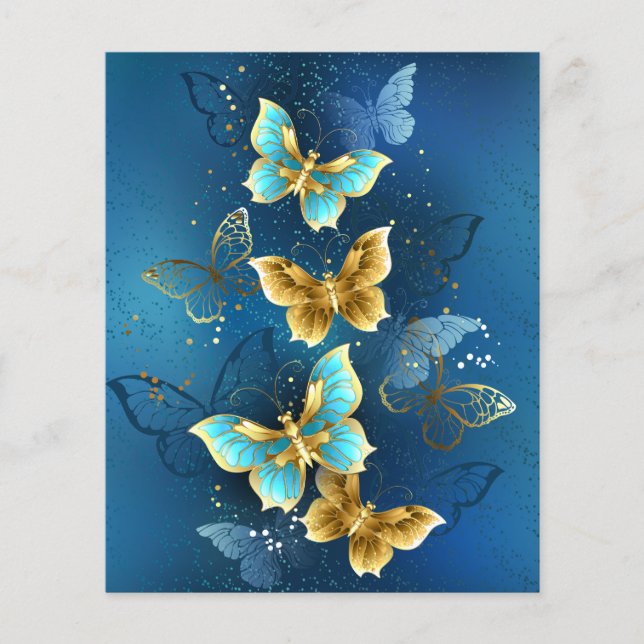 Golden butterflies (Devant)