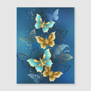 Golden butterflies