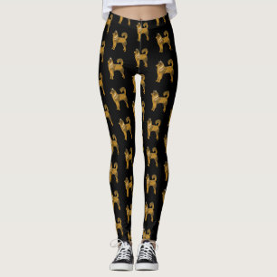 Golden Dog Husky Leggings personnalisés