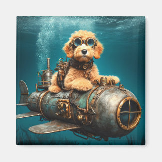 Golden Doodle Magnet de chiot