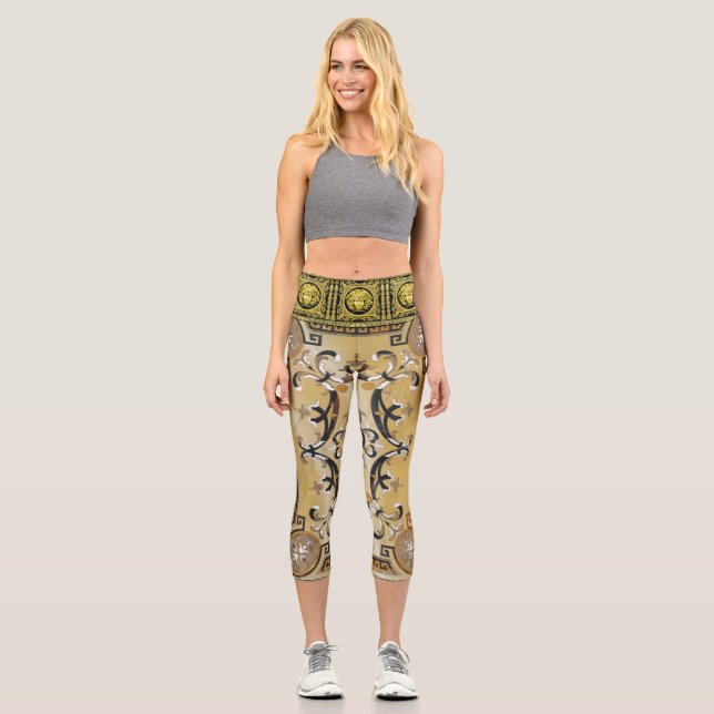 Golden Empire français Medusa Capri Leggings (Recto)