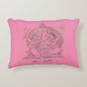 Golden Ganesha - Coussin d'accent
