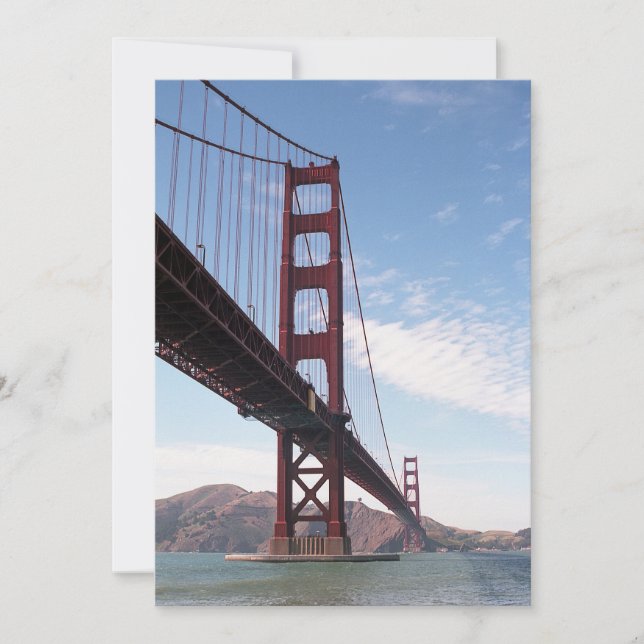 Golden Gate Bridge de Fort Point Carte postale (Devant)