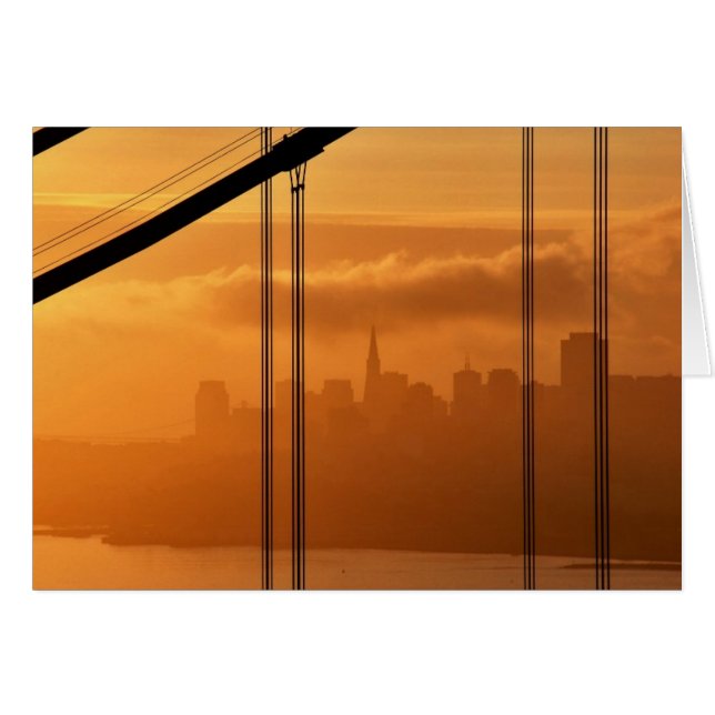 Golden Gate Bridge en face de San Francisco (Devant horizontal)