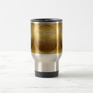 Golden International Noël Salutation Mug