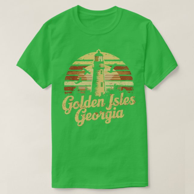 Golden Isles Georgia Vintage TShirt (Design devant)