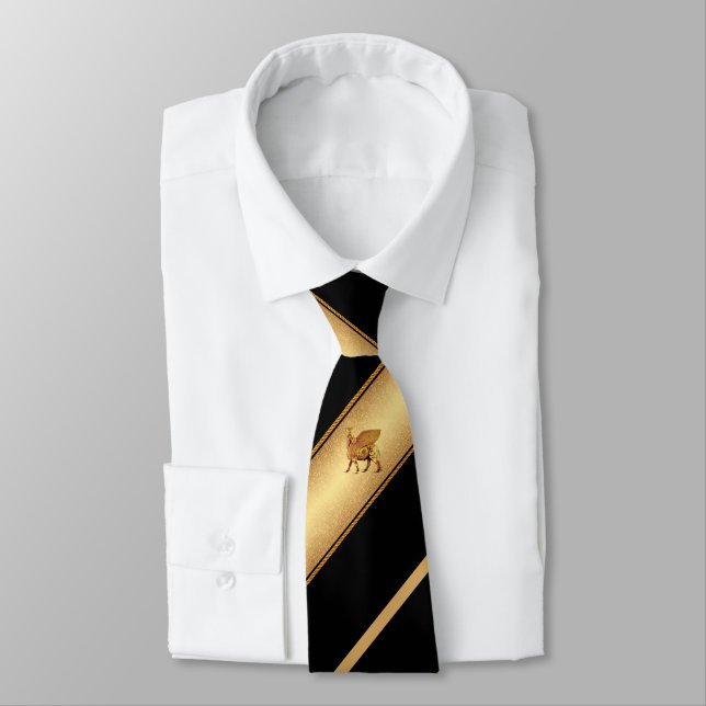 Golden Lamassu Cravate (Attaché)