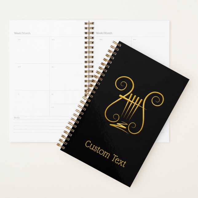 Golden lyre (Devant avec enveloppe)