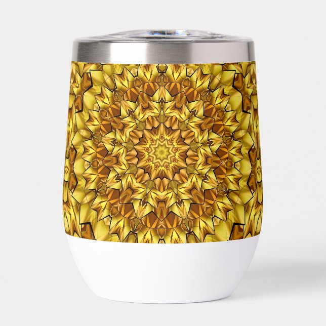Golden Mandala Antique Abstract Design-63495 (Avant)