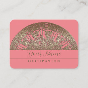 Golden Mandala - Carte de visite