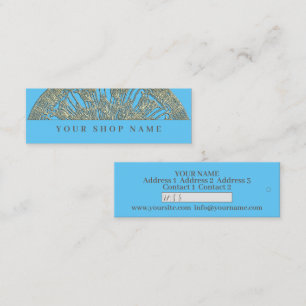 Golden Mandala - Prix Tag - Carte de visite