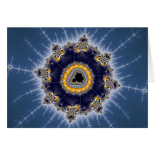 Golden Mandelbrot - Carte Fractale