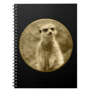 Golden Meerkat 2022 Pièce, Carnet