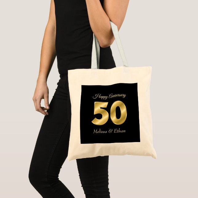 Golden Numbers Anniversary Tote Bag (Devant (produit))