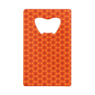 Golden Orange Honeycomb Hexagon Motif