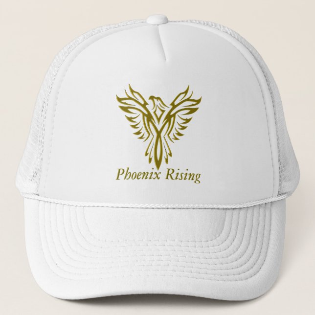 Golden Phoenix Rising meshback casquettes (Devant)