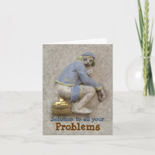 Golden Poop ~ Carte / Invitation