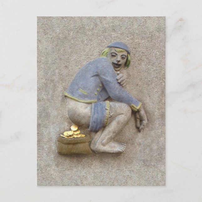 Golden Poop ~ Carte postale / Invitation (Devant)