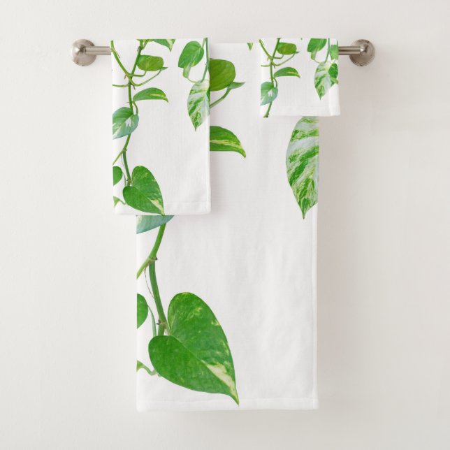 Golden Pothos Ivy Dream #1 #tropical #wall #art (En situation)