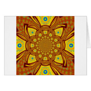 Golden Red Africain couleurs asiatiques