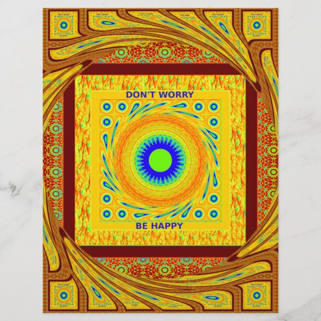 Golden Red African traditionnel Color Vector Desig (Devant)