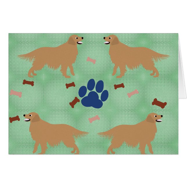 Golden Retriever (Devant horizontal)