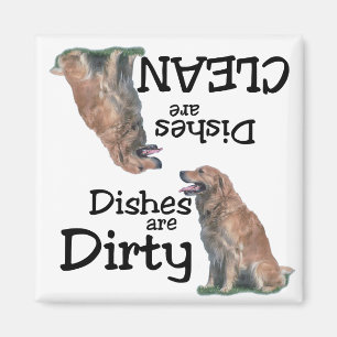 Golden Retriever Amateurs de lave-vaisselle Magnet