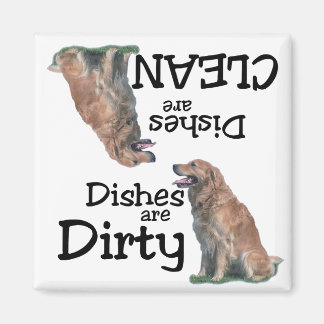Golden Retriever Amateurs de lave-vaisselle Magnet
