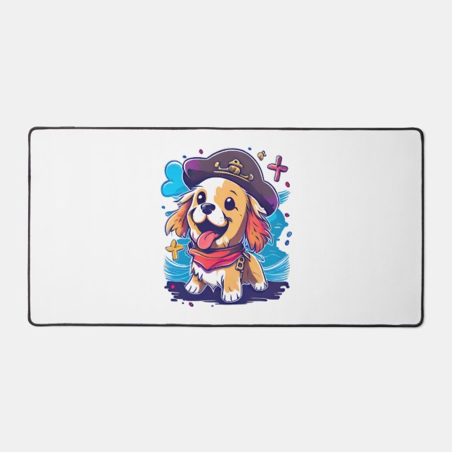 Golden Retriever Chien Pirate (Recto)