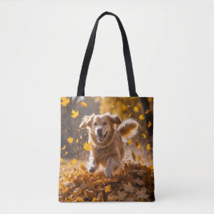 Golden Retriever Élégant Sac fourre-tout à épaule