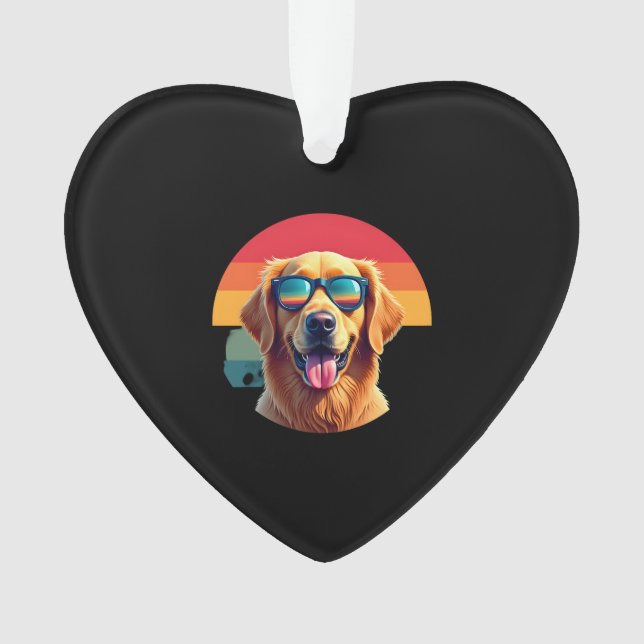 Golden Retriever for Kids Boys Girls Sunglasses Pe (devant)