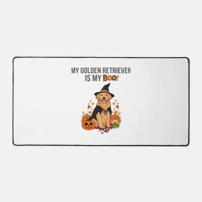 Golden Retriever Halloween Chien Mon Golden Retrie (Recto)