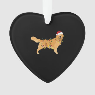 Golden Retriever Holiday Christmas Light Essential