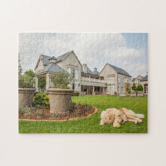 Golden Retriever Jig Saw Puzzle (Horizontal)
