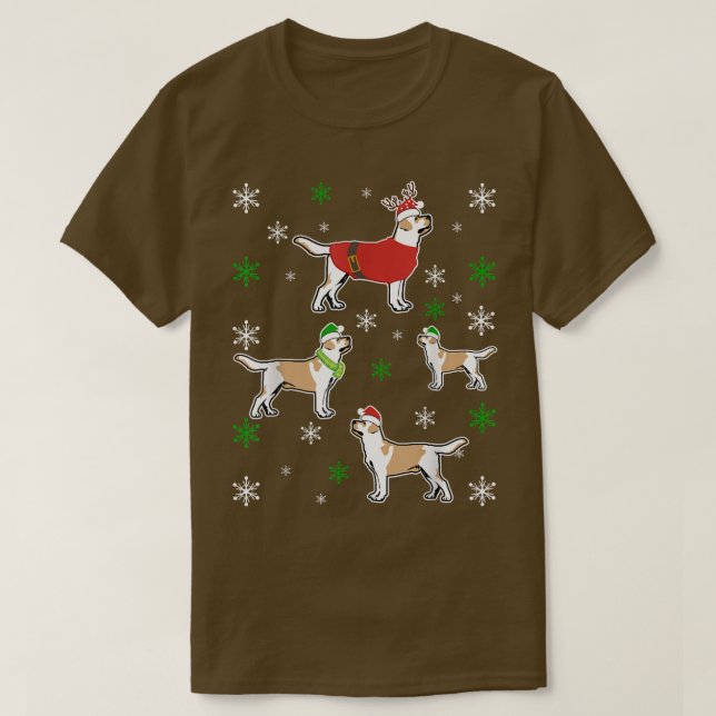 Golden Retriever Laid Sweat de Noël Dons pour  (Design devant)
