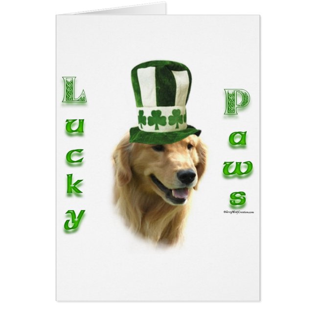Golden Retriever Lucky Paws (Devant)