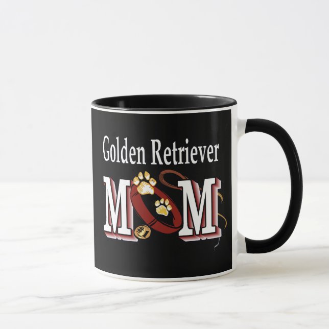 Golden Retriever Maman Mug (Droite)