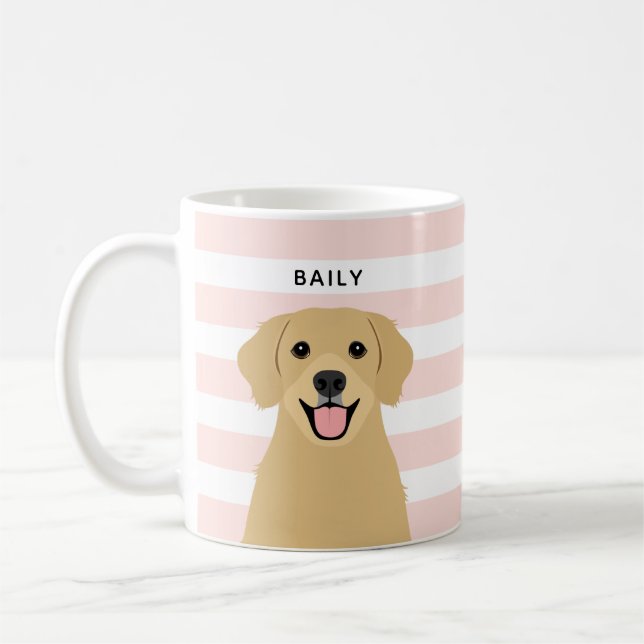 Golden Retriever Mugs (Gauche)