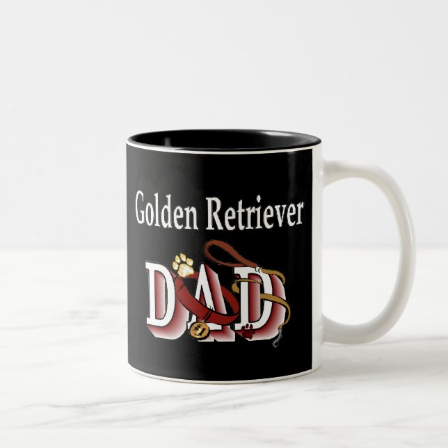 Golden Retriever Papa Mug (Droit)
