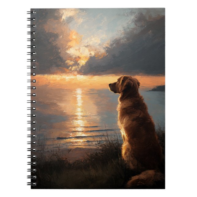 Golden Retriever par le Carnet de la mer (Devant)
