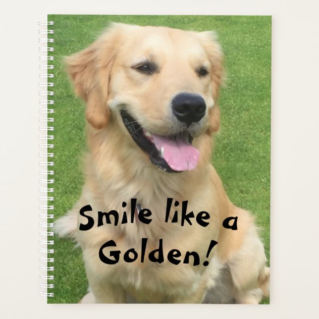 Golden Retriever Planner (Devant)