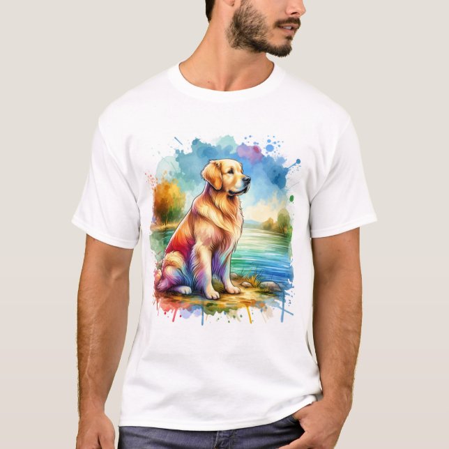 Golden Retriever T-shirt (Devant)