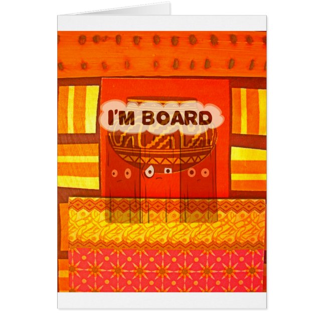 Golden Rouge Africain Couleurs traditionnelles Fun (Devant)