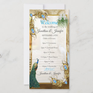 Golden Royal Peacock Temple Mariage Dreams
