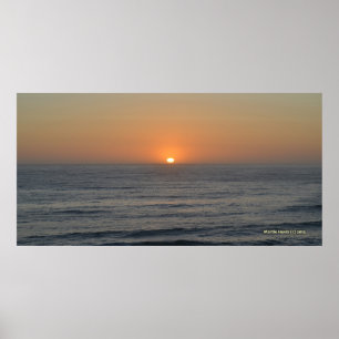 Golden Sunset XV - Poster