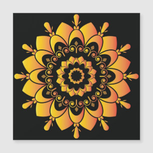 Golden Unique Mandala Design