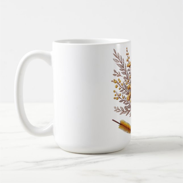 Golden Wattle Mug (Gauche)